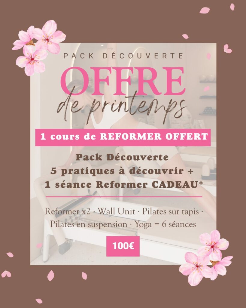 Pilates Attitude le Cannet - Offre Pilates Reformer